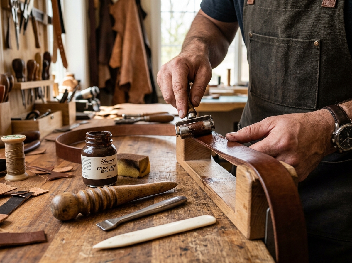 Hand Edge Painting & Polish Burnishing